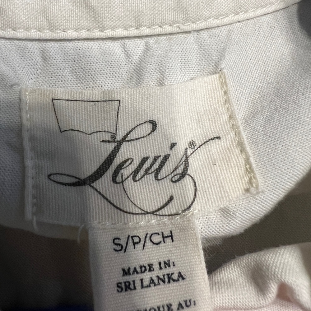 Levi’s white shirt dress - Picture 3 of 3